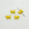 Aleación Dibujo Animado Gatito Perla Macarrón Gatito Accesorios con Perlas Joyería Hecha a Mano DIY Colgante para Bolsos Pulsera Material