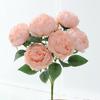 Flor artificial flor Lulian flor falsa 7 peônia fábrica direta buquê de casamento arranjo floral buquê decorativo