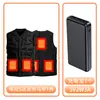 Chaleco Térmico Personalizable Ligero para Exteriores Unisex Chaleco Calefactor Inteligente Calidez a Temperatura Constante Chaleco Calefactor Eléctrico