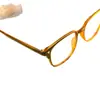 Gafas de Media Montura al por Mayor y al por Menor Estilo Moderno para Miopes Entusiastas de la Tecnología Estilo Bad Boy Marco de Gafas Js80