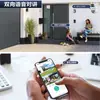 Cámara de seguridad exterior impermeable WiFi inalámbrica con lente doble, tipo pistola, enlace de bola, monitoreo remoto por teléfono móvil icsee