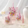2025 Nueva Caja de Dulces para Boda Caja Vacía Bolsa de Dulces Especial para Compromiso Recuerdo de Boda Caja de Regalo de Agradecimiento