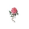 Nuevo Broche de Flor de Peonía Rosa Estilo Chino para Mujer, Pin de Lujo y Elegancia para Trajes y Atuendos, Flor de Solapa Versátil