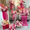 Decoração de Quarto de Casamento, Flores Artificiais, Banquete de Noivado, Decorações de Sala de Estar, Flores Artificiais de Casamento, Flores de Mesa, Flores de Cabeceira, Flores para Placa de Boas-Vindas