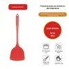 Conjunto de utensílios de cozinha de silicone espátula conjunto de cinco peças colher para fritar escorredor de cozinha colher de arroz frigideira antiaderente pá de fritar concha de sopa