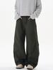 Calça Machete Casual Masculina LKTM # Perfil Retrô Americano Calça Banana de Perna Larga Desconstruída Masculina e Feminina cleanfit