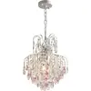 Lámpara de araña para mesita de noche de dormitorio estilo francés de mediados de siglo, lujo alto, lámpara de cristal personalizada de alta gama, iluminación de pared de fondo de sala de estar, entrada