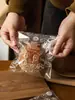 Bolsa de Embalaje para Pan Bagel, Tostada de Donut, Bolsa Pequeña Transparente para Comida, Horneado de Galletas, Bolsa de Embalaje Individual Auto Sellante