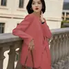 Calça de terno para o dia a dia com design preto, terno feminino mais que 2024, jaqueta de terno para o ambiente de trabalho urbano, cor opcional