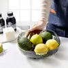 Guanghua luxo leve moda prato de frutas giratório estilo ins rede vermelha prato de frutas giratório criativo armazenamento de frutas nozes lanches