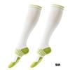 Calcetines deportivos para mujer, absorbentes de sudor, antideslizantes, transpirables, a prueba de olores, medias de compresión para saltar la cuerda, correr, yoga, calcetines de compresión profesionales con puños.