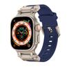 Adecuado para Apple Watch 9 10 11 Explorer Correa de Acero Inoxidable TPU Pulsera iWatch Ultra 49mm