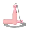 Cuerda para Saltar Deli Angnet FT125 con rodamiento, mango de espuma, cuerda de PVC para entrenamiento de examen estudiantil, cuerda de goma