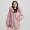 Chaqueta de invierno acolchada de algodón con forro desmontable, un abrigo tres usos, parka para mujer de largo medio, invierno, nueva, gruesa, chaqueta acolchada de algodón