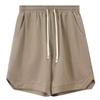 Pantalones Casuales Juveniles Populares con Estampado de Moda Microelásticos Pantalones Deportivos Holgados de Moda Marca de Tendencia Verano Pantalones Cortos para Hombre