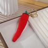 Llavero Colgante de Muñeco de Peluche Muñeco de Fruta y Verdura Muñeco de Ganchillo de Lana Colgante para Bolso Tejido a Mano Joyería de Punto