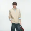 Suéter de Manga Larga Transfronterizo, Estilo Harajuku Perezoso para Hombre, Nueva Moda de Otoño, Versátil Simple Ins Tendencia de Temperamento Literario
