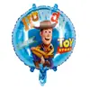 Balão de Filme de Alumínio Desenho Animado Buzz Lightyear Toy Story Personagem de Desenho Animado Decorativo Balão de Folha de Alumínio