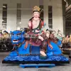 Estátua de Bronze do Templo Manjushri e Samantabhadra Altura 1,56m Cobre Puro Estátua de Bodhisattva Buda Preço de Produção