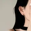Pendientes de Plata de Ley S925 con Aguja para Feng Shui que Potencian la Riqueza para Mujer, Delicados y Compactos Pendientes de Botón con Forma de Calabaza y Elegante Lazo, Aspecto de Alta Gama, Rojo de Año Nuevo