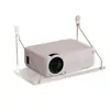 Soporte para Proyector de Casa Sin Taladro Estante de Almacenamiento para Montar en la Pared junto a la Cama Estante de Almacenamiento para la Pared de la Sala Estante Colgante Bandeja Colgador