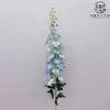 Flores Artificiales, Delfinios Terciopelados, Decoraciones para Sala de Estar, Flores Artificiales para Bodas, Decoraciones de Boda, Delfinios, Flores Artificiales