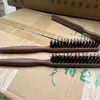 Pente de Cabelo, Pente de Cauda Fina, Pente de Dentes Finos, Pente de Cerdas de Javali para Cabeleireiro, Pente de Cauda Fina com Cabo Longo para Modelagem, Pente para Coques e Cachos, Cuidados com o Cabelo