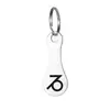 Accesorios de llavero de dibujos animados del zodiaco transfronterizos europeos y americanos, etiquetas de token para supermercado, colgantes de acero inoxidable, regalos