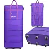 158 Aerolíneas Bolsa de Consignación Plegable Trabajo Equipaje Bolsa de Gran Capacidad Extragrande Mochila para Hombre Bolsa de Almacenamiento Bolsa de Viaje con Ruedas