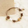 Fabricante Mais Vendido Atacado Pulseira de Grãos de Café Reais, Pulseira de Contas Jingdezhen com Sabor de Café Muito Refrescante, Joia de Mão para Homens e Mulheres