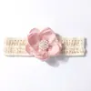 Europa y Estados Unidos transfronterizo nueva flor para la cabeza de bebé flor linda encaje para bebé banda elástica para el pelo accesorios para el pelo de niños tocado