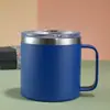 Caneca Transfronteiriça 12oz Aço Inoxidável 304 Copo Térmico Simples Mini Copo de Água Portátil Compacto Copo de Café para Escritório