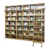 Estantería de Madera Maciza al por Mayor con Armario de Almacenamiento, Estante para Estudio, Divisor de Pantalla, Estante de Almacenamiento, Disponible en Varios Tamaños, Se Puede Diseñar en Madera de Olmo