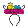 Número de sala en vivo de WeChat Pidiendo atención al presentador Elogios Usando Diadema Broche Pasador Pasador Tocados Personalización