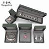 Caja de Embalaje de Joyería Personalizada Hebilla de Perla Cuero PU Caja de Regalo para Joyería Caja para Anillo Pulsera Caja para Colgante