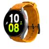 Adecuado para Samsung Watch7 6 5 Huawei Watch Gt Patrón de Fútbol 20/22mm Correa de Silicona Universal de un Solo Color