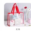 Bolsa de playa de gran capacidad para celebridades de Internet, bolsa impermeable de PVC, bolsa de gelatina coreana, bolsa de almacenamiento para compras y natación, bolsa de viaje.
