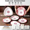 Tigela Pequena de Melamina Xiangyuan, Tigela de Macarrão Retrô de Formato Irregular, Tigela de Arroz Anti-Quebra para Restaurantes de Hot Pot, Tigela Grande de Sopa Comercial Imitação de Porcelana