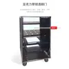 Estuche de Vuelo para Rack de Amplificador de 12U Gabinete Móvil de 16U con Puerta Gabinete para Mezcladora de Eventos Gabinete para Audio en Casa