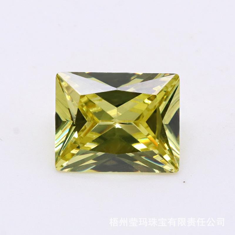 长方形橄榄锆石