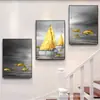 Pintura de Parede para Sala de Estar Pintura Decorativa para Entrada de Escada Triptíco Moderno Simples para Corredor Pintura de Parede para Entrada de Sala de Estar Corredor