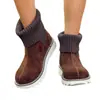 Otoño 2026 Nuevo Talla Grande Botas Casuales Cómodas para Mujer Estilo Europeo y Americano Modernas para Exteriores Talla Única