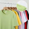 Camiseta Creativa de Fresa para Mujer Holgada Hip-Hop Streetwear Moda Ropa Nueva para Mujer Cintura Completa Cómodo Top de Algodón