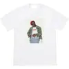 Camiseta Malcolm X 25Ss Marca Trendy Europea y Americana Foto de Personaje Camiseta de Manga Corta Algodón Puro para Hombre y Mujer Manga Media Pareja