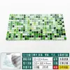 Mosaico de Respaldo Autoadhesivo Cristal de Espejo de Vidrio Azulejos Hechos a Mano DIY Materiales para Niños Pegatinas de Cinta de Colores