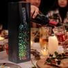 Saco de vinho tinto de garrafa única em estoque transfronteiriço, saco de papel alumínio, filme laser, saco não tecido, sacola de compras personalizada e ecologicamente correta