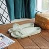 Pantuflas Eva de Hebilla Única Verano Moda Estilo Fresco Simple para Mujer Antideslizantes Impermeables Aumentadoras Pantuflas de Punta Abierta al Mayoreo