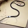Cordón de Madera de Palosanto Tejido a Mano para Colgantes de Jade, Adecuado para Hombres y Mujeres