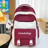 Mochila versátil de estilo coreano para mujer, de gran capacidad, nueva, para estudiantes de quinto y sexto grado, secundaria y preparatoria, diseñada para reducir la carga y proteger la columna vertebral