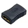 Extensión de video HDMI hembra a hembra banda para la cabeza orificio para tornillo de fijación versión 1.4 hembra a hembra con adaptador de panel de oreja